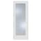 Trimlite 32"x96"x13/8" Primed 1Lite Clear Tempered Glass Interior French 71/4" RH Prehung Brushed Chrome 2880pri1501NPCLETRH26D714 - alternate 1